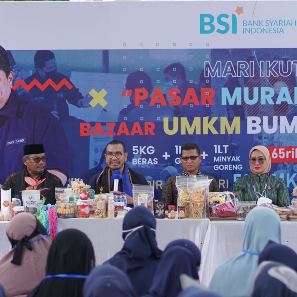 BSI Konsisten Dukung Usaha Lokal Via Pasar Rakyat UMKM BUMN