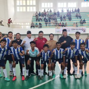 Banda Aceh Tim Pertama Lolos Semifinal Cabor Futsal