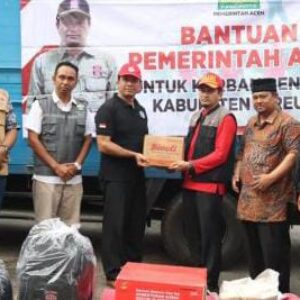 Tanggap Bencana, Pemerintah Aceh Salurkan Bantuan Masa Panik