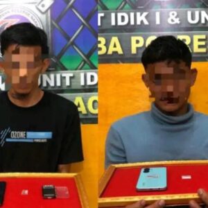 Dua Pengedar narkoba diamankan Sat Narkoba Polres Abdya