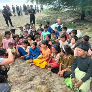 40 Anak-anak Rohingya Terdampar di Aceh Besar, 144 Dewasa
