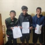 Tiga Pemuda Dibekuk Polisi