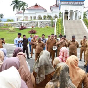 Faktor Himpitan Ekonomi, Guru PPPK Audensi Dengan Pj Bupati Aceh Besar
