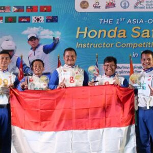 PT AHM Raih Prestasi Di Kompetisi Safety Riding Asia & Ocenia