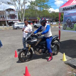 Komunitas Honda Dapat Pelatihan Safety Riding dari Capella Honda Aceh
