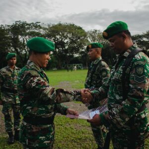 Satdik Secaba Rindam IM Terima Penganugerahan Gumil dan Pelatih Terbaik