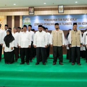 Bentuk Insan Qur’ani, Pengurus LPTQ Aceh Dikukuhkan