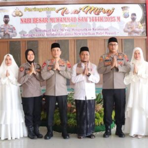 Kapolresta DS : Peringatan Isra’ Mi’raj Momentum Tingkatkan Iman dan Ketaqwaan