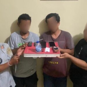 Tiga Pengguna dan Seorang Pengedar Sabu-Sabu Ditangkap Polisi