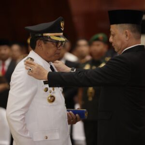 Achmad Marzuki Lantik Alhudri Sebagai Pj Bupati Gayo Lues