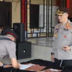 Kapolresta Deli Serdang Pimpin Sertijab Tiga Kapolsek Di Wilkumnya 