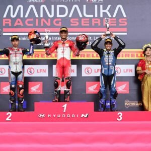 Pebalap Astra Honda Raih Podium Tertinggi di Kejurnas Mandalika