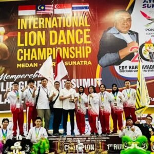 Barongsai Binaan KONI Aceh Juara Umum Lion Dance International
