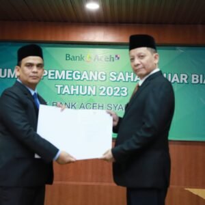 Bank Aceh Setor Dividen 295 Miliar ke Pemegang Saham