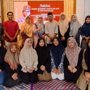 Dorong Cintai Peradaban Aceh, Mahasiswa UIN Ar-Raniry Ikut Kuliah Filologi Bersama Cek Midi