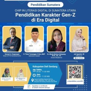 Kementrian Kominfo Gelar Literasi Bahas Pendidikan Karakter Gen-Z di Era Digital