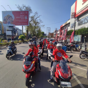 Silaturrahmi Antar Pengguna Matic Honda Sukses