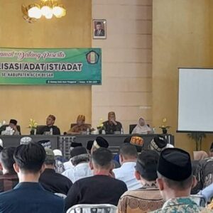Lembaga Adat Se-Kabupaten Aceh Besar Keluarkan Rekomendasi Pembinaan Adat