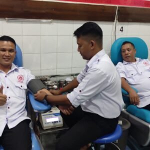 Usai dilantik, Pengurus Perhumas Aceh Gelar Donor Darah
