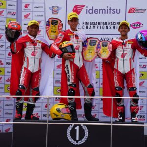 Pebalap Astra Honda Kembali Kuasai Podium di Balapan Asia