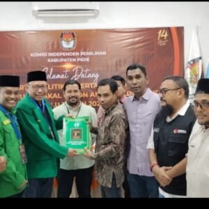 PPP Kabupaten Pidie Daftarkan 40 Bacaleg Di KIP Pidie