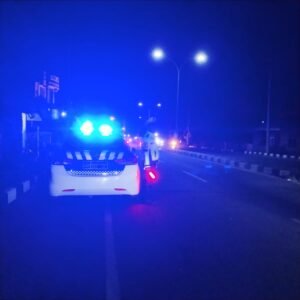 Polantas Lhokseumawe Siaga Siang Malam Demi Keselamatan Pengguna Jalan