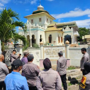 Polda Aceh Revitalisasi Makam Syiah Kuala dan Masjid Baiturrahim