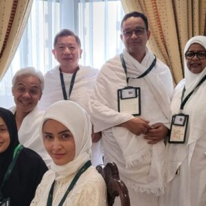 Anies dan Ganjar Haji Bersama, Isyarat Baik Pemilu 2024