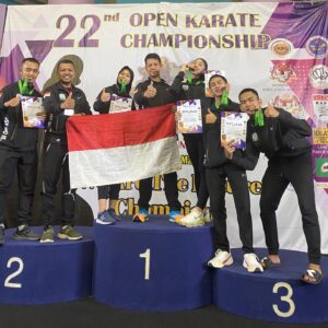 Atlet Karate Binaan KONI Aceh Rebut Lima Medali Kejuaraan Internasional Malaysia