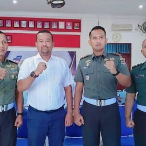 Tertibkan Administrasi Pajak Kendaraan, Samsat Lhokseumawe Kerjasama Denpom IM/1