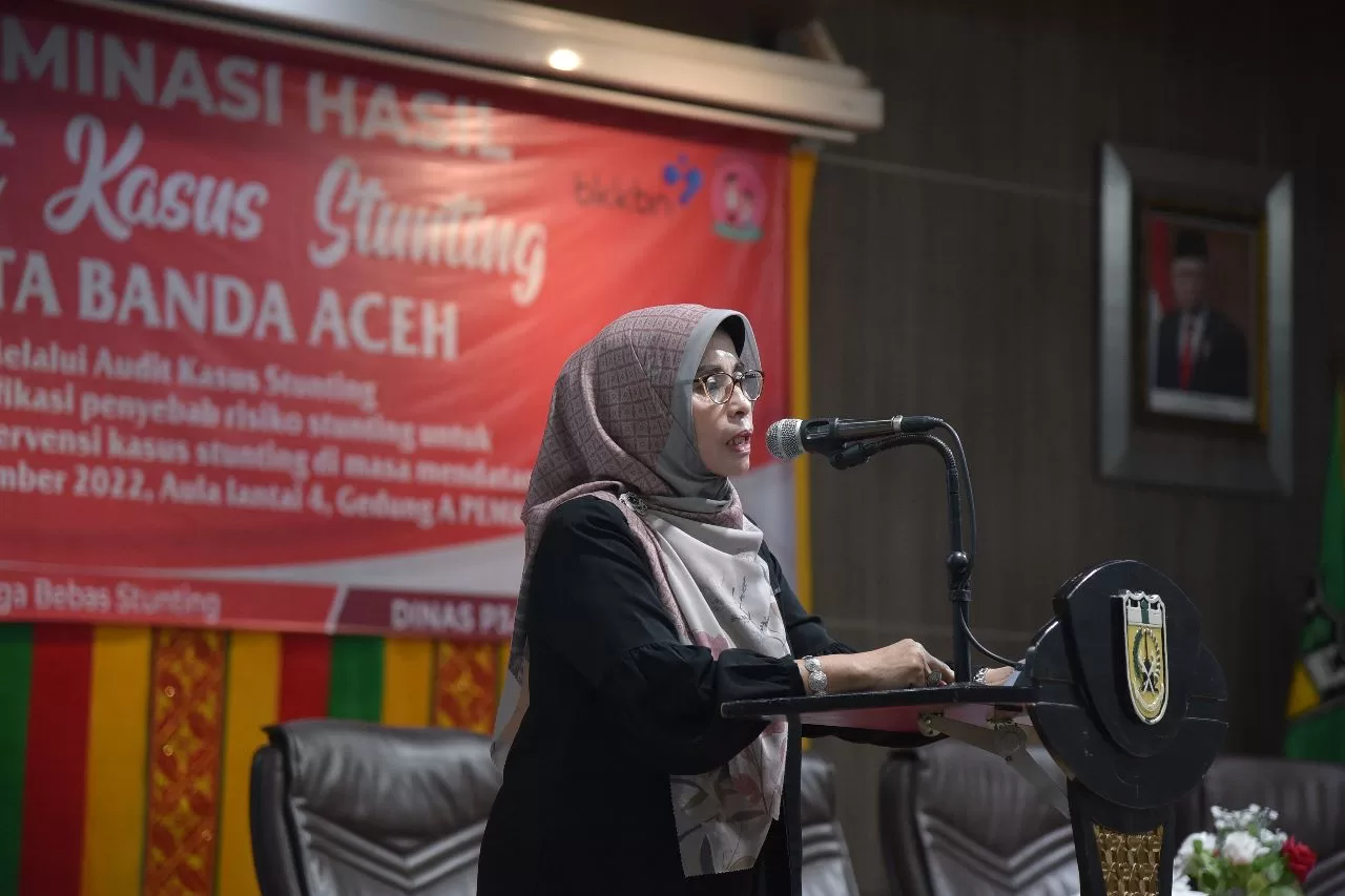 Kepala Dinas Pemberdayaan Perempuan Perlindungan Anak Pengendalian Penduduk dan Keluarga Berencana (DP3AP2KB) Kota Banda Aceh, Cut Azharida