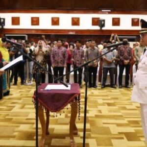 Gubernur Lantik Sekda Aceh Singkil Jadi Pj Bupati