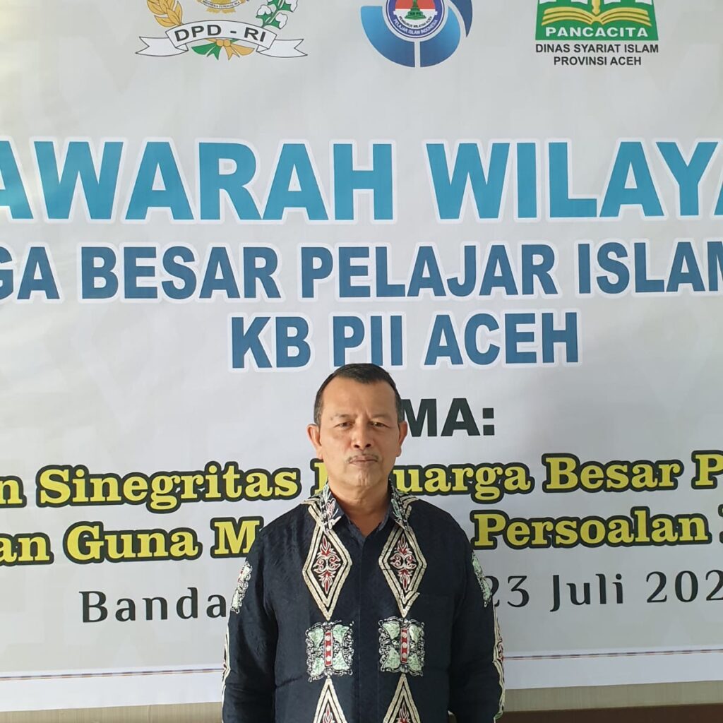 Muslem Yacob Terpilih sebagai Ketua Umum PW KB PII Aceh