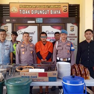 Curi Barang Pecah Belah Milik Warga, Pemuda ini Harus Meringkuk Dalam Sel