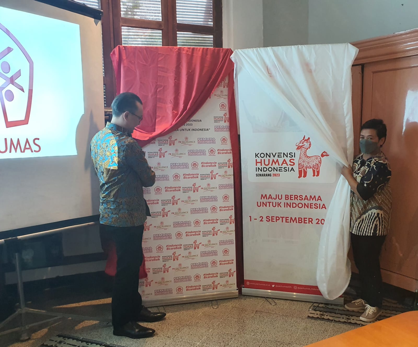 Ketua Umum BPP Perhumas Indonesia Boy Kelana Soebroto saat meluncurkan 'Perhumas Indicators' di Jakarta, Kamis (7/7/2023) [Foto/HO For Habanusantara]