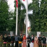 Bendera Alam Peudeung Berkibar di Peringatan Tahun Baru Islam di Istana Darul Ihsan, Banda Atjeh, Rabu 19 Juli 2023