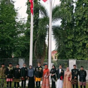 Bendera Alam Peudeung Berkibar di Peringatan Tahun Baru Islam