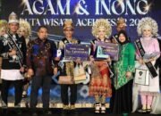 Kamal Kurnia Hasan dan Maghfirah Dinobatkan Sebagai Duta Wisata Aceh Besar 2023