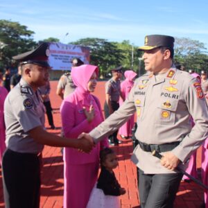 747 Personel Polda Aceh Naik Pangkat