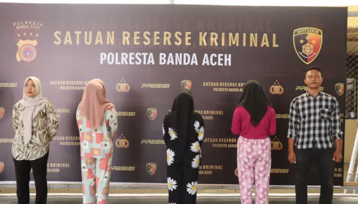 2 PSK dan 1 Mucikari Ditangkap di Hotel Ternama di Banda Aceh