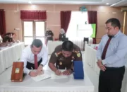 Inspektorat dan Kejari Aceh Besar Teken Kerjasama Pengembalian Uang Negara