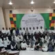 Ratusan peserta prapensiun kota Banda Aceh hadir mengikuti sosialisasi Sosialisasi Hak dan Kewajiban Serta Wirausaha Pintar bersama Bank Aceh, BPKSDM Kota Banda Aceh, dan PT Taspen Aceh, di Asrama Haji, Banda Aceh, Rabu (18/10/2023).