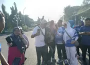 Aminullah Usman Jadi Primadona Ibu-ibu di Jalan Santai DPD PAN