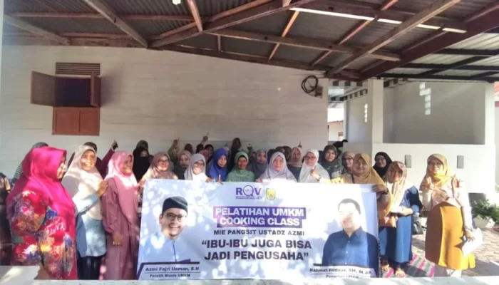 Pelatihan Mie Pangsit Ustadz Azmi Kembali Diadakan, kali ini di Gampong Rukoh, Kec. Syiah Kuala