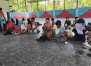 36 Imigran Gelap diamankan Petugas Kepoli Saat Melintas Gunakan Trucksian di Aceh Timur, Aceh
