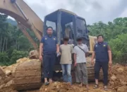 Lagi, Polisi Amankan Ekskavator di Lokasi Tambang Ilegal