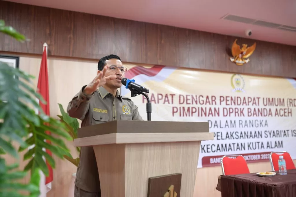 Ketua DPRK Banda Aceh Tolak Doka 80:20