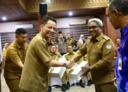 Pj Gubernur Serahkan DIPA dan TKD 2024 Ke Kabupaten Kota, Alokasi Capai Rp48,59 Triliun