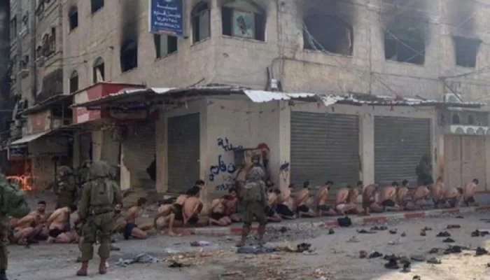 Militer Israel Tangkap dan Telanjangi Warga Palestina yang Tak Bersalah