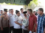 Pj Bupati Aceh Besar Launching Penyaluran Bantuan Pangan Cadangan Tahap 1